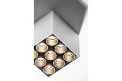 Dekor LED-svetilka ARTEMIDA 20W 1920lm AC220-240V 50/60 Hz PF>0,9 Ra≥80 IP20 IK08 4000K 38° kvadratna bela. 1208962641