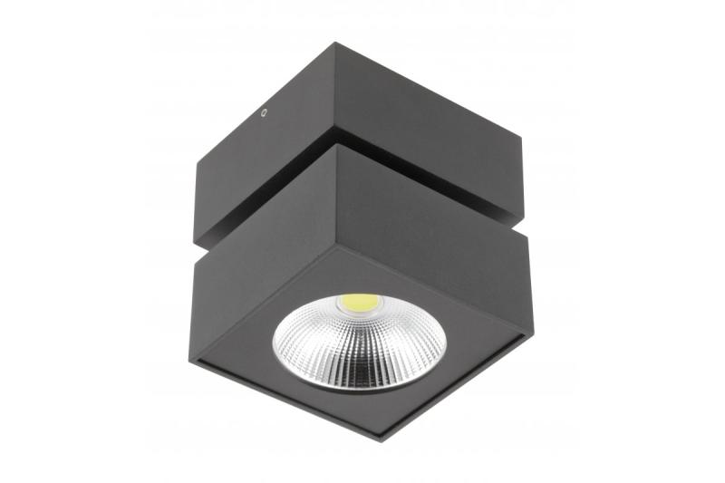 Decor Armatura LED BIANCO 15W 1500lm AC220-240V 50/60 Hz PF> 0.5 Ra≥80 IP20 IK06.36 ° 4000K kvadrat črna. 1208962666