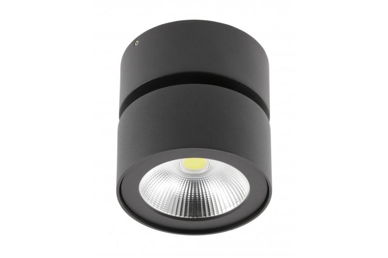 Decor Armatura LED BIANCO 15W 1500lm AC220-240V 50/60 Hz PF> 0.5 Ra≥80 IP20 IK06.36° 4000K okrogla črna. 1208962668
