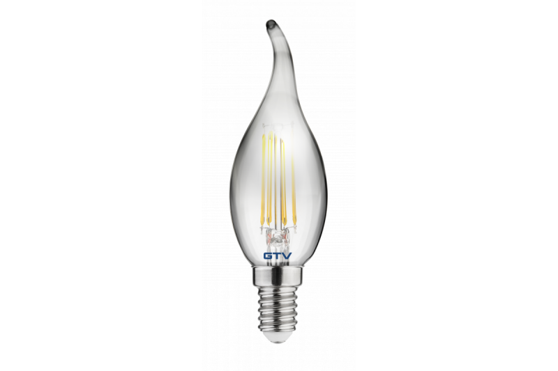Dekorativna LED luč, FILAMENT, C35L, 27006, E14, 4W, 240lm, AC220-240V/ 50-60Hz, RA>80, 360° 1208962696