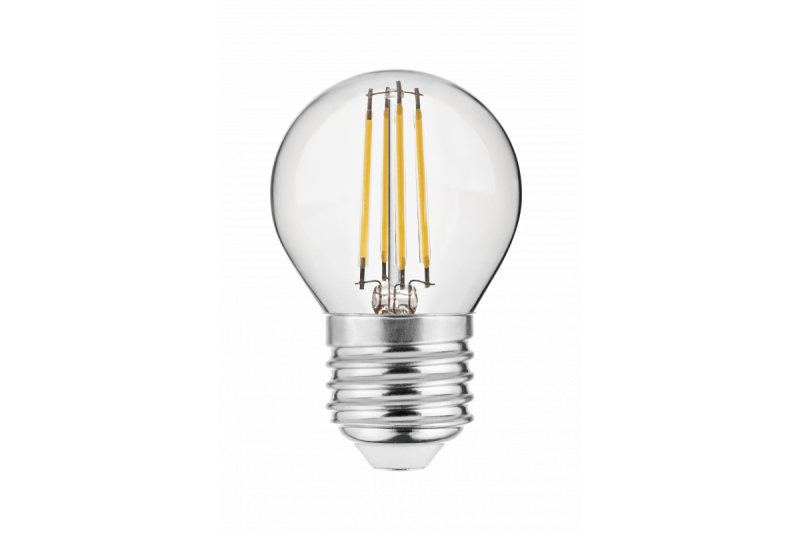 LED svetlobni vir FILAMENT, 3000K, G45, E27, 4W, AC220-240V/50-60Hz, RA>80, 360°, 400lm, PF>0,5, 35mA 1208962776