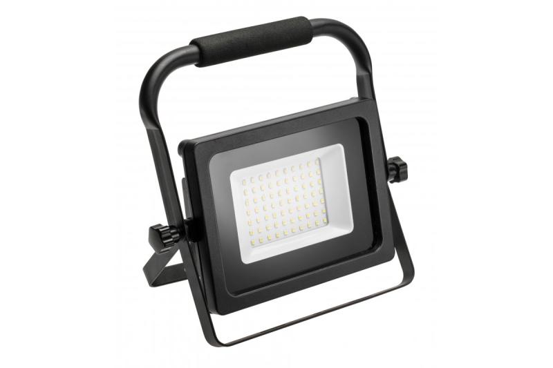 LED reflektor iNEXT (prenosni) 30W 2400lm, PF>0,9, RA>80, IP65, 120°, 6400K, črno telo 1208962861