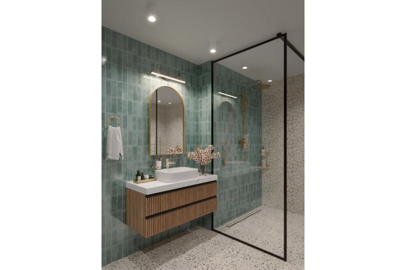 Dekorativna LED svetilka Catania 600mm 12W AC220-240V 50/60Hz 4000K IP44 RA >80 960lm Krom. 1208962886