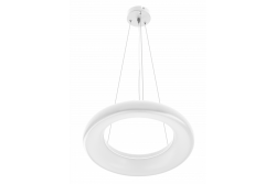 Deco LED svetilka LEON 35W 3200lm AC220-240V 50/60Hz 120° IP40 4000K viseča/stropna bela. 1208962911