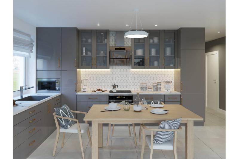 Deco LED svetilka LEON 35W 3200lm AC220-240V 50/60Hz 120° IP40 4000K viseča/stropna bela. 1208962911