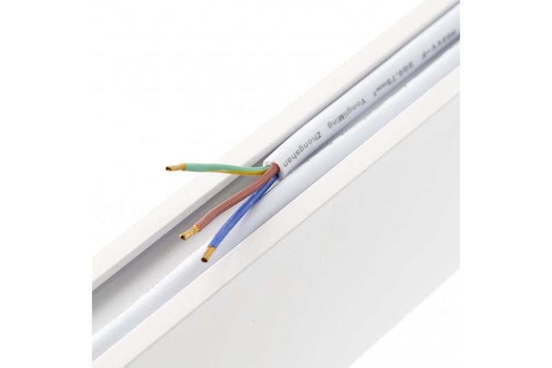 Decor LED viseča svetilka LIVIA 40W 3600lm AC220-240V 50-60Hz 100° RA>80 IP20 AL/PC 4000K 120cm bela. 1208962914