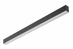 Decor LED linearna svetilka LUNA-A 40W 3200lm AC220-240V 50-60Hz 100° RA>80 PF>0,9 AL/PC 4000K 120cm črna. 1208962939