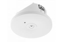 Svetilka za izredne razmere OGLA LED, 3W, 200lm, AC220-240V, 50-60Hz, IP20, 6400K, 3H, enojna naloga, TEST gumb 1208963016