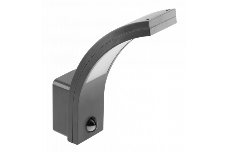 Decor Armatura PARIS LED z gibljivim senzorjem 10W 900lm IP54 AC220-240V 50/60Hz 140° 9m 4000K črna. 1208963096