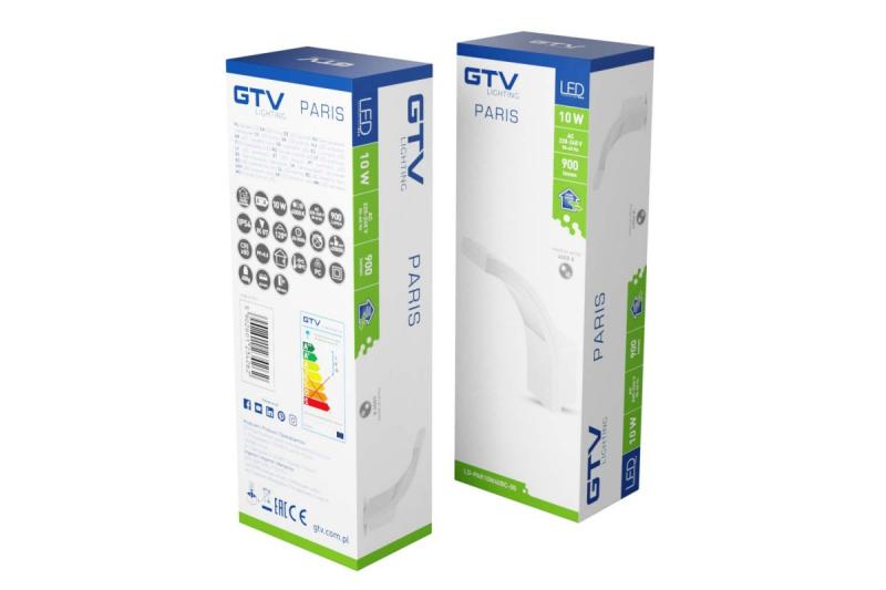 Deco PARIS LED-svetilka 10W 900lm IP54 AC220-240V 50/60Hz 140° 4000K bela. 1208963097