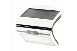 RAMOS Solarna Fasadna Svetilka z Gibalnim/Senzorjem za Mrak, 50W, 300lm, 3,7V 1800mAh, IP44, 6000K, bela 1208963114