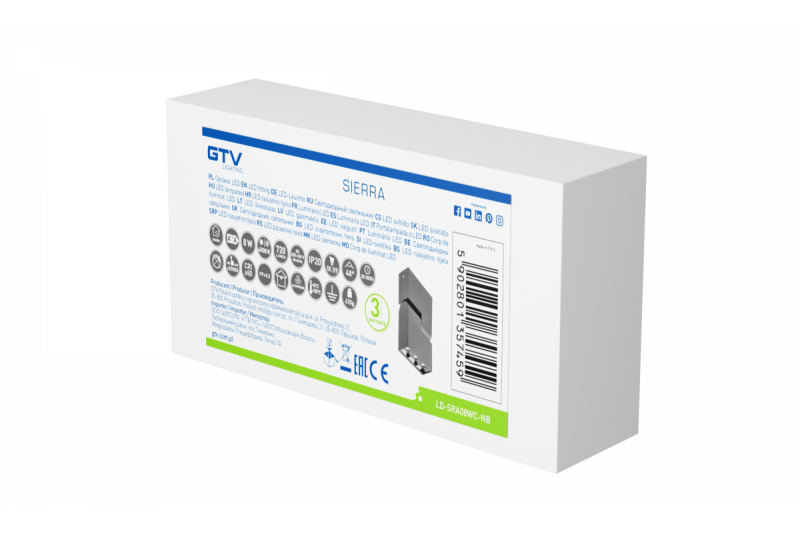 Dekorativna LED svetilka SIERRA 8W 720lm AC220-240V 50/60 Hz PF>0,5 Ra≥80 IP20 IK08 4000K 48° črna. 1208963166

Hopelijk helpt dit! Als je nog meer ve