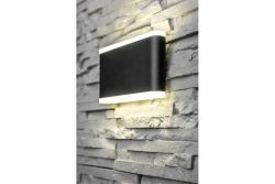 Sure, here is the translation of the given text into Slovenian:

Dekorativna fasadna svetilka z dvosmerno LED osvetlitvijo VALLA 8W 640lm AC220-240V 50/60Hz IP54 4000K 1208963228