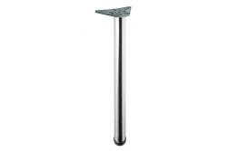 Okrogla miza noga krom 71cm visoka nastavljiva 3cm z nogo premera 6cm 1208963580