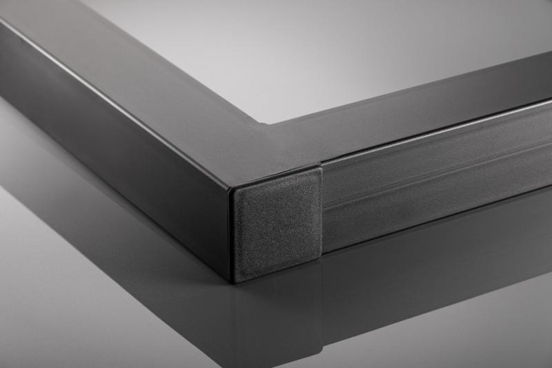 Okvir noge GTV INDUSTRIA, pravokotnik, V=710 mm, Š=820 mm, profil 80 x 20, jeklo, črno 1208963595