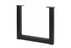 Okvir noge GTV INDUSTRIA, pravokotnik PRO, V=710 mm, Š=820 mm, profil 80 x 80, jeklo, črno 1208963599