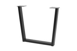 Okvir noge GTV INDUSTRIA, trapezoiden, H=710 mm, W=820 mm, profil 80 x 40, jeklo, črno 1208963602