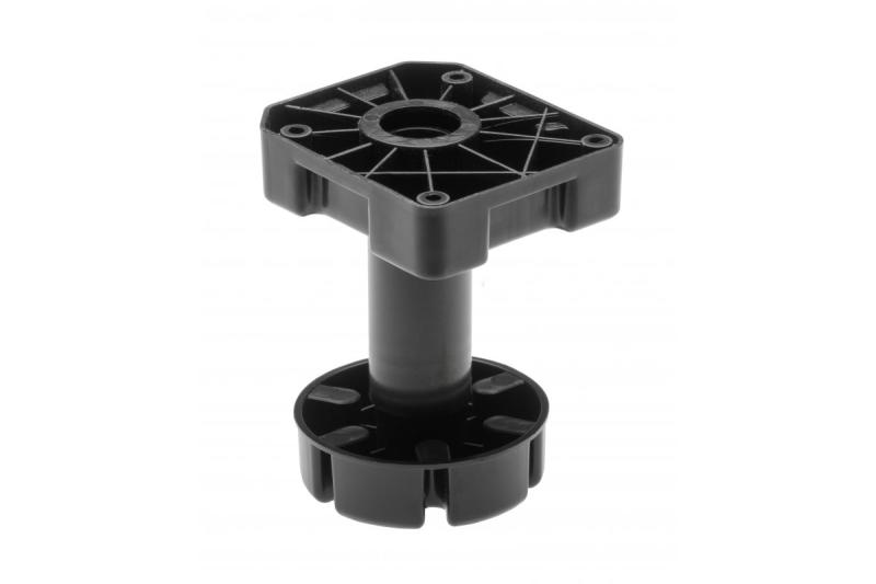 Noga ML za težke obremenitve 500 kg h 125-195mm plastika črna NOVO 1208963615