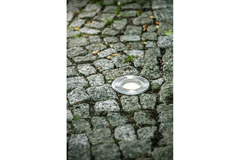 Deco Osvetljava vgradna svetilka ALFA-O max. 50 W GU10 IP67 AC220-240V 50/60Hz inox 1208963695