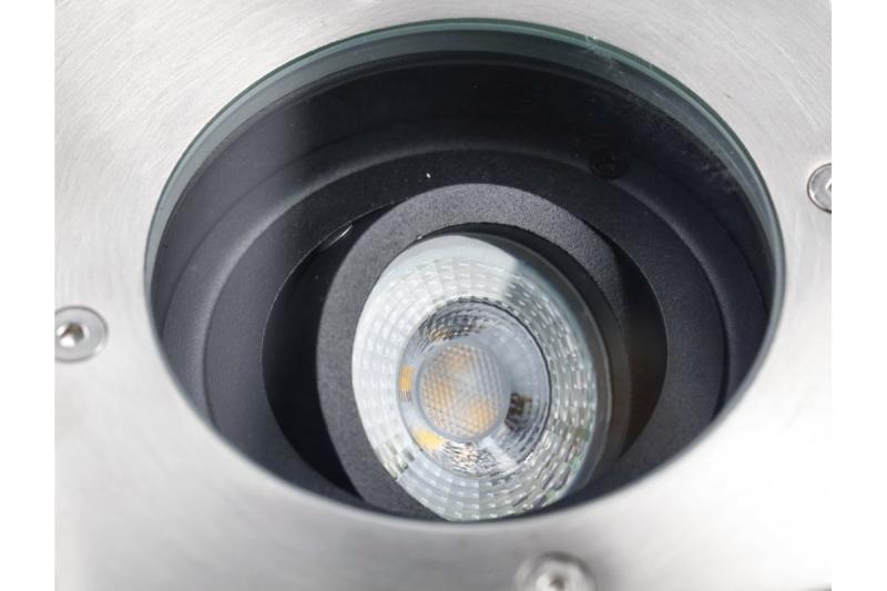 Decor INRUN LUMINAIRE BETA-O z nastavljivim kotom max. 50 W GU10 IP67 AC220-240V 50/60Hz inox. 1208963698