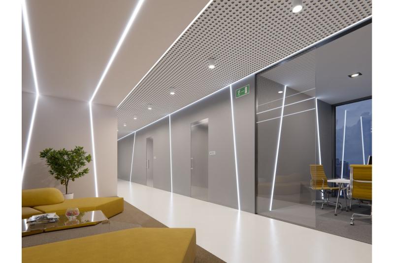 Decor PIREO stropna vgradna svetilka ENOSTAVNO črna/črna 1208963774