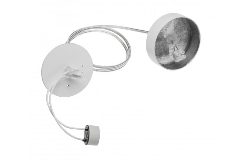 Ophangset za SENSA svetilko, okrogla bela 1,5 m žica, 1208963801.