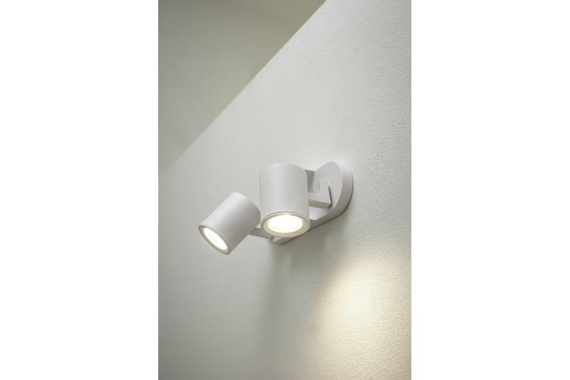 Decorlamp voor plafondarmatuur BLINK AC220-240V 50/60 Hz GU10 max. 20W*2 IP20 dvojno bela. 1208963843