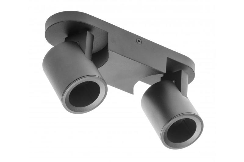 Decor Plafonska svetilka BLINK II max. 250V 50/60 Hz GU10 max. 20W*2 IP20 Dvojna Črna 1208963846