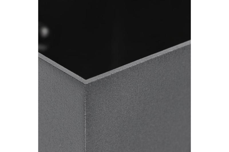 Dekorativna stenska svetilka CAMPIONE aluminij G9 IP20 max. 40W IP20 kvadratna črna. 1208963849