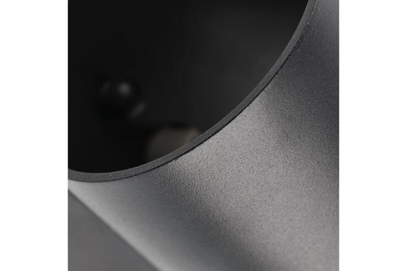 Dekorativna stenska svetilka CAMPIONE aluminij G9 IP20 max. 40W IP20 okrogla črna. 1208963851