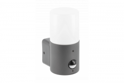 Decor Tuinarmatuur CORTA-AU PIR E27 MAX.25W IP44 AC220-240V 50-60Hz stenska svetilka zgoraj grafit. 1208963858