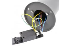 Decor CORTA-P 80 vrtna svetilka E27 MAX.25W IP44 AC220-240V 50-60Hz vtičnica max. 3000W steber grafit. 1208963864