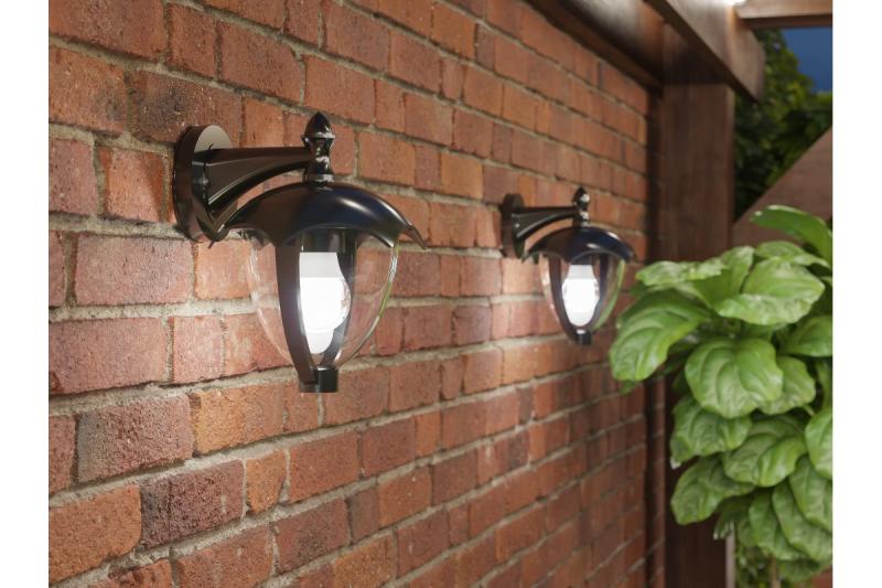 Okrasna Vrtna Osvetlitev GRANDE-AD E27 MAX.60W IP54 AC220-240V 50-60Hz črna s ploskim dnom. 1208963884