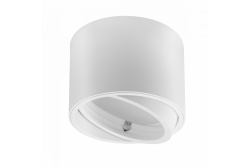 Decor ISUMI stropna svetilka z nastavljivim kotom aluminij 130x100 IP20 ES111 GU10 okrogla bela. 1208963895