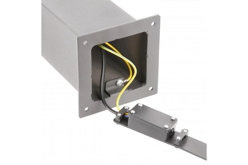 Decor Tuinarmatuur LARGO-P PIR 50 E27 MAX.15W IP44 AC220-240V 50-60Hz steber grafit. 1208963920