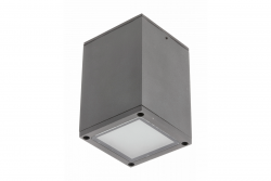 Decor Plafonska Svetilka LENTO aluminij 100x130 IP54 max 35W kvadrat grafit. 1208963923