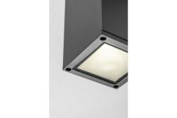 Decor Plafonska Svetilka LENTO aluminij 100x130 IP54 max 35W kvadrat grafit. 1208963923