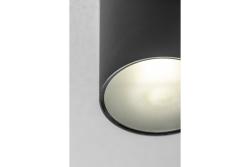 Decor Plafonska svetilka LENTO aluminij 100x130 IP54 MAX.35W okrogla grafit. 1208963924