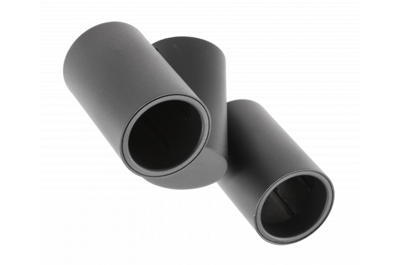 Decor Plafonska svetilka LUPO aluminij 17,5x5,6x11,5 IP20 2*GU10 maks. 50W okrogla črna. 1208963926