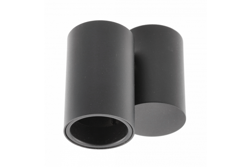 Decor Plafonska svetilka LUPO aluminij 11,6x5,6x11,5 IP20 1*GU10 max. 50W okrogla črna. 1208963928