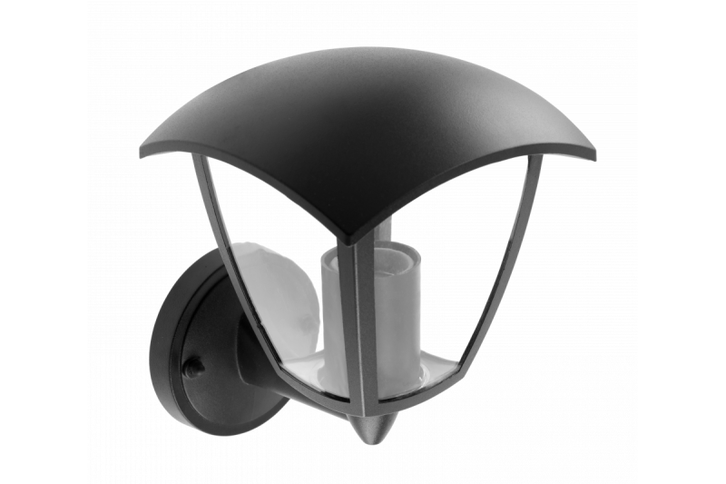 Decor Tuinarmatuur MARINA-AU E27 MAX.20W IP54 AC220-240V 50-60Hz zgornja stenska svetilka ravna črna. 1208963933