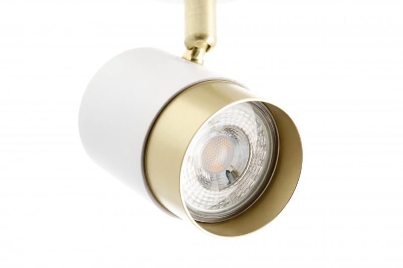 Decor plafondarmatuur ORIO aluminium 24,0x5,5x14,0 IP20 2*GU10 max. 50W rond wit. 1208963964