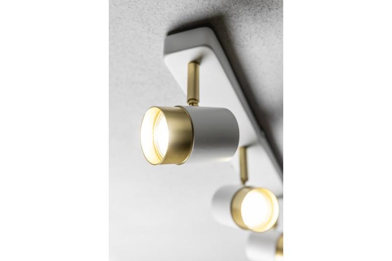 Decor Plafonska svetilka ORIO aluminij 43,0x5,5x14,0 IP20 3*GU10 max. 50W okrogla bela. 1208963966