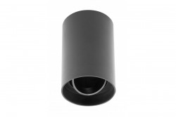 Decor Plafondlamp armatuur RESTO PC φ80x125mm IP20 max 20W okrogla črna. 1208963985