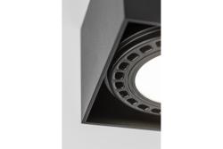 Decorlamp SAKURA plafondmontage alum. 120x120x85 IP20 ES111 GU10 kvadrat črna 1208963991