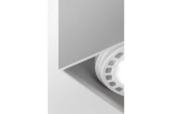 Decor Plafonska svetilka SAKURA aluminij. 120x120x85 IP20 ES111 GU10 kvadrat bela 1208963992