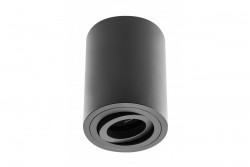 Decor Lamp oppervlakkig gemonteerd SENSA aluminium 85x115 IP20 max 50W ronde zwarte behuizing. 1208964004