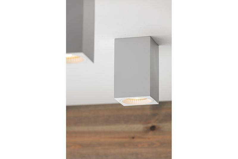 Decor Lamp oppervlak gemonteerd SENSA MINI aluminium 70x70x115 IP20 max 50W kvadratno belo ohišje. 1208964014