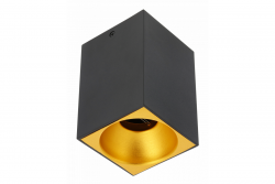 Decor Plafonska svetilka TENSA alum. 90x90x140 IP20 GU10 kvadratna črna 1208964020