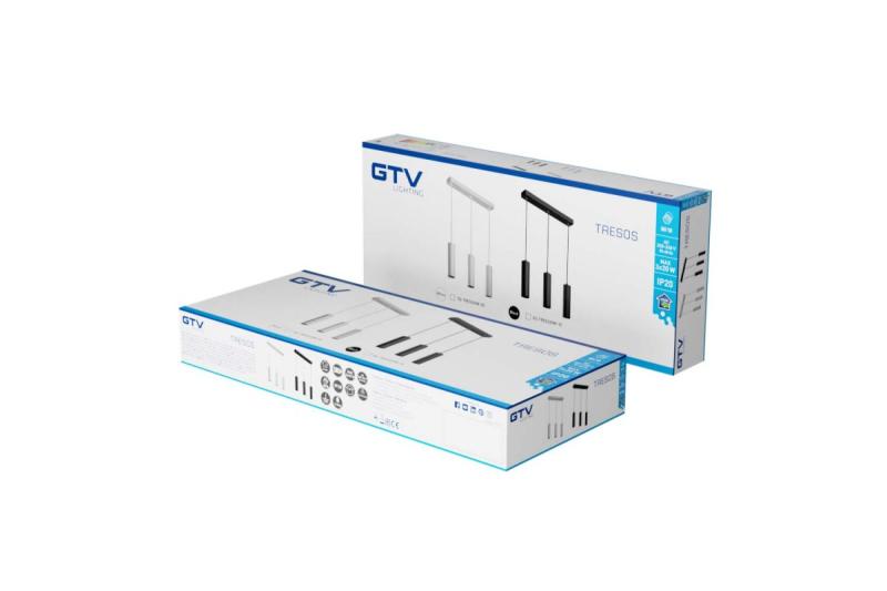 Deco TRESOS viseča svetilka 3xGU10 aluminij IP20 maks. 3x20W 1208964028